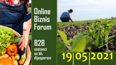 Online Biznis Forum i b2b sastanci sa bh.dijasporom, 19.05.2021.god.