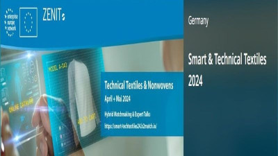 Poziv na hibridni B2B događaj Smart & Technical Textiles 2024